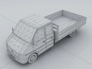 transportation truck 35533 3D Model
