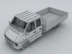 transportation truck 35534 3D Model