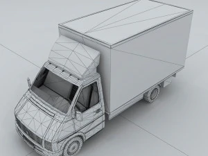transportation truck 35545 3D Model