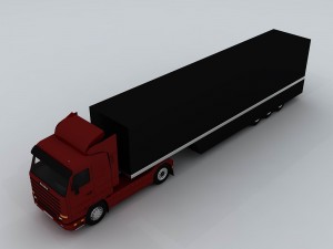 transportation truck 35600 3D Model