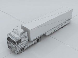 transportation truck 35600 3D Модель