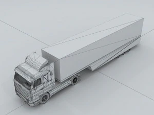 transportation truck 35600 3D Model