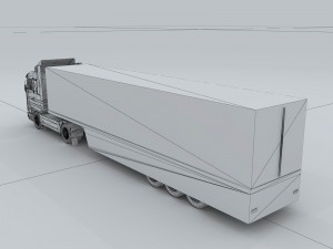 transportation truck 35600 3D Модель