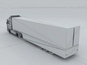 transportation truck 35600 3D Model