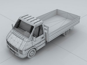 transportation truck 35607 3D Модель