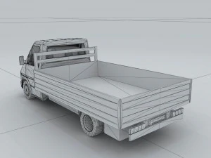 transportation truck 35607 3D Model