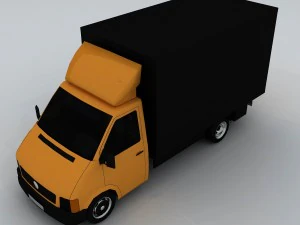 cami&oacute;n de transporte 35615 Modelo 3D
