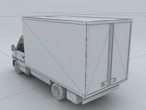 transportation truck 35615 3D Model