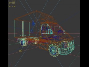 transportation truck 35615 3D Model