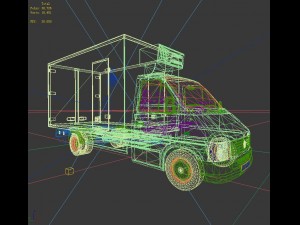 transportation truck 35629 3Dモデル