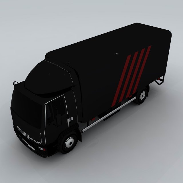 transportation truck 35664 3D Model .c4d .max .obj .3ds .fbx .stl .blend 