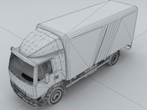 transportation truck 35664 3D Model