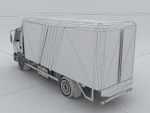transportation truck 35664 3D Model