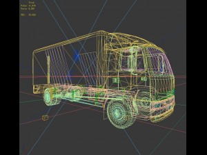 transportation truck 35664 3D Model