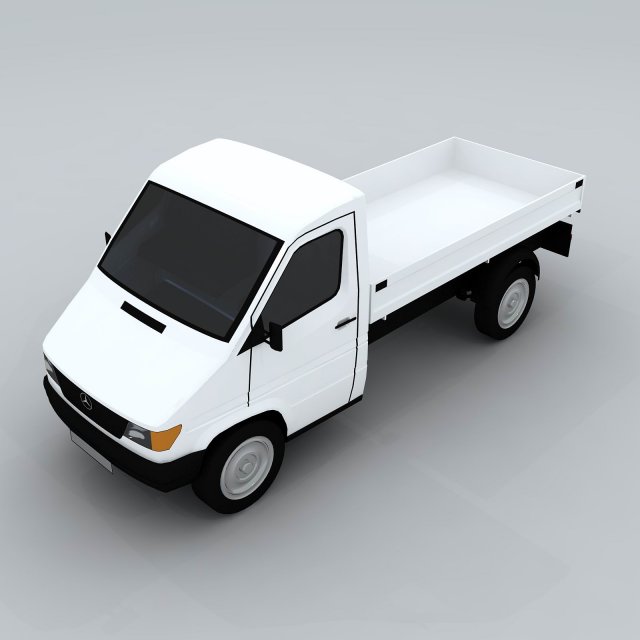 transportation truck 35666 3D Model .c4d .max .obj .3ds .fbx .stl .blend 