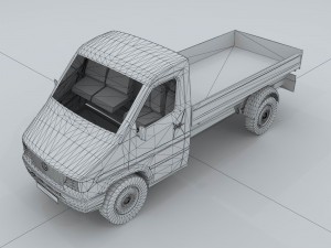 transportation truck 35666 3D Model