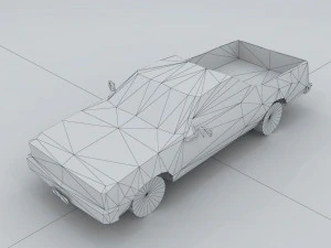 transportation truck 35861 3D Model