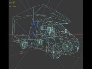 transportation truck 35893 3D Modell