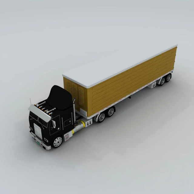 transportation truck 36061 3D Model .c4d .max .obj .3ds .fbx .stl .blend