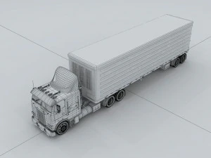 transportation truck 36061 3D Model