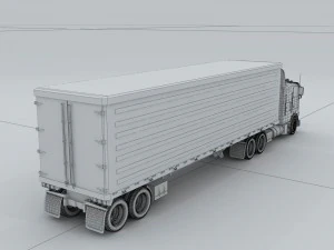 transportation truck 36061 3D Model