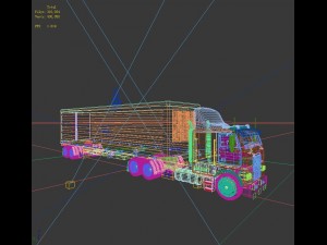 transportation truck 36061 3D मॉडल