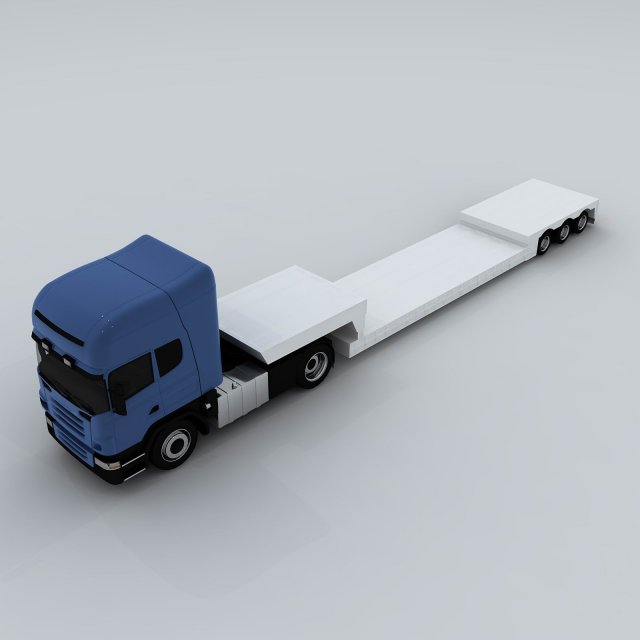 transportation truck 58519 Model 3D .c4d .max .obj .3ds .fbx .stl .blend