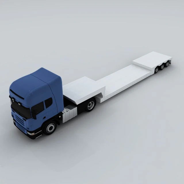 transportation truck 58519 3D Model .c4d .max .obj .3ds .fbx .stl .blend 
