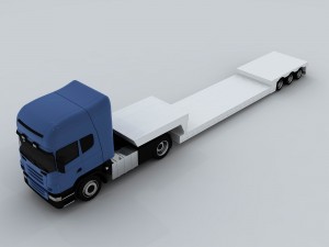 transportation truck 58519 3D Model