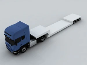 輸送用トラック 58519 3Dモデル