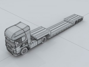 transportation truck 58519 Model 3D