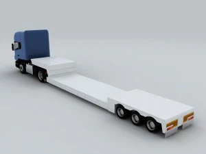 transportation truck 58519 3D Model