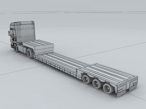 transportation truck 58519 Model 3D