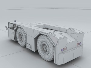 transportation truck 75538 3D Model