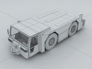 transportation truck 75539 3D Model