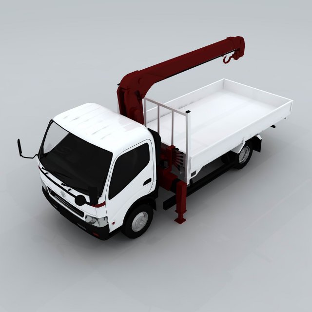 transportation truck 75776 3D Модель .c4d .max .obj .3ds .fbx .stl .blend 