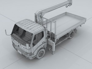 transportation truck 75776 3D Модель