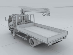 transportation truck 75776 3D Модель