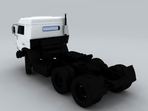 transportation truck 77141 3D Модель
