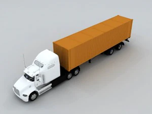 transportation truck 77386 3D Model