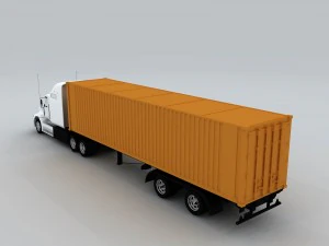 transportation truck 77386 3D Model