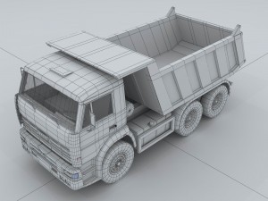 transportation truck 82810 3D Model