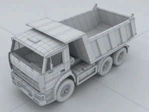 transportation truck 82810 3D Model