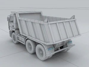 transportation truck 82810 3D Model