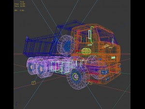 transportation truck 82810 3D Model