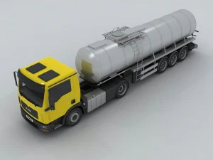 truk pengangkut 34998 Model 3D