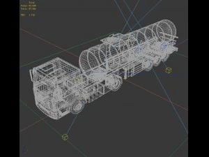 transportation trucks 34998 3D Model