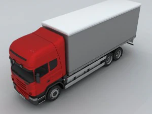 운송 트럭 34999 3D 모델