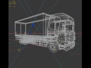 transportation trucks 34999 3D Model