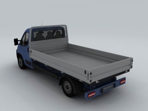 transportation trucks d1266 Model 3D